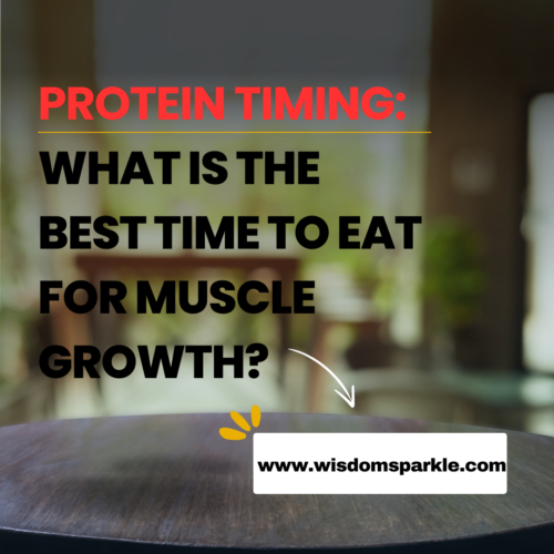 Protein timing