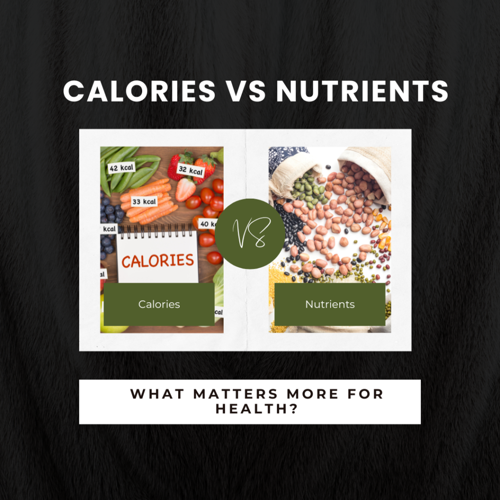 Calories vs Nutrients