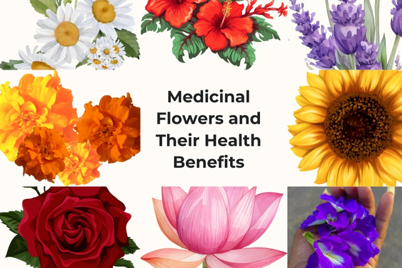 Medicinal Flowers and Their Health Benefits