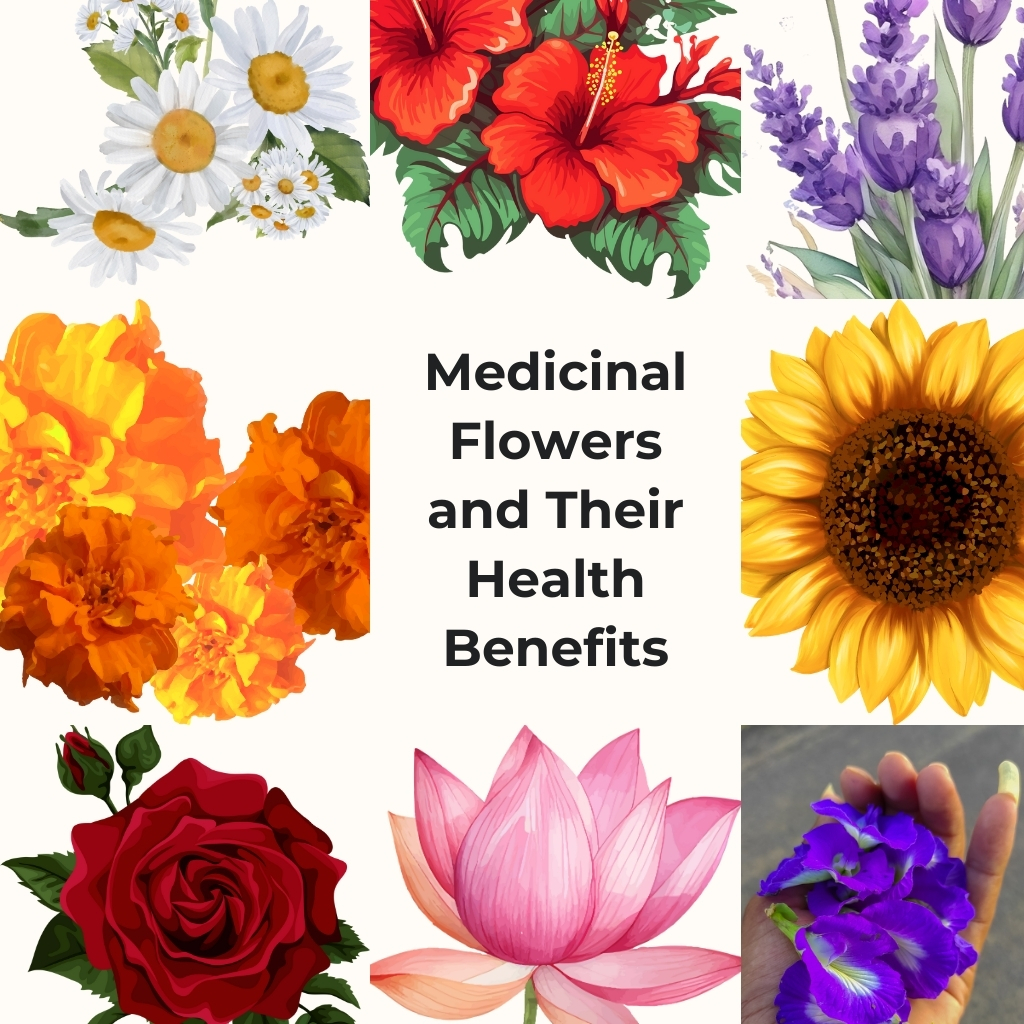 Medicinal Flowers and Their Health Benefits