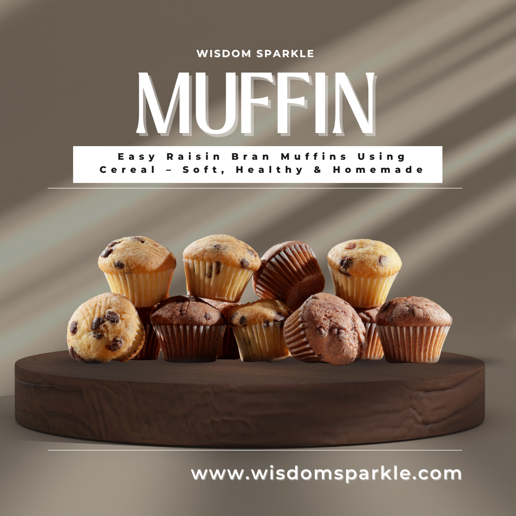 Easy Raisin Bran Muffins Using Cereal – Soft, Healthy & Homemade
