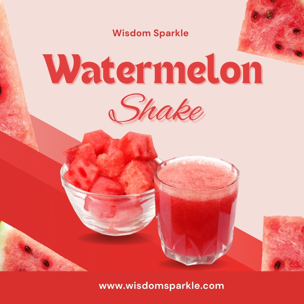 Quick & Easy Watermelon Shake Recipe in 5 Minutes