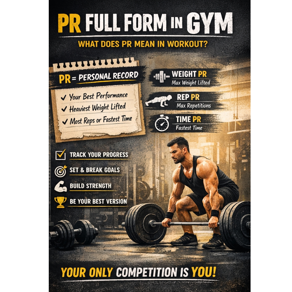PR Full form in GYM