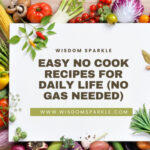 Easy No Cook Recipes for Daily Life (No Gas Needed) (1)