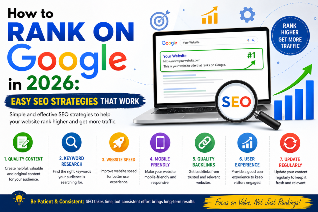 rank on google