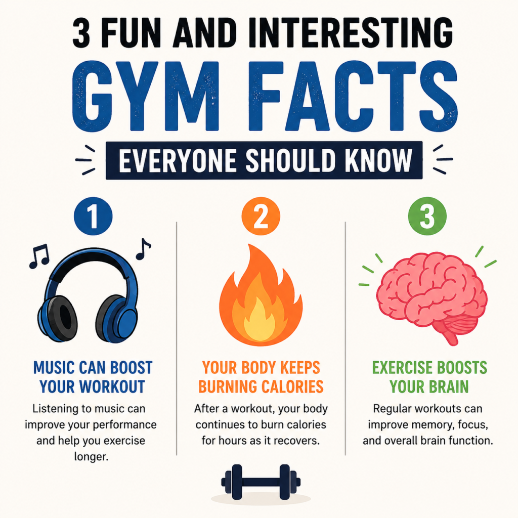 3 New Fun and Interesting Gym Facts Everyone Should Know