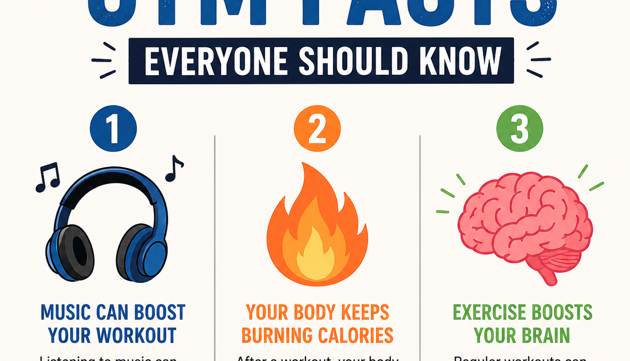 3 New Fun and Interesting Gym Facts Everyone Should Know