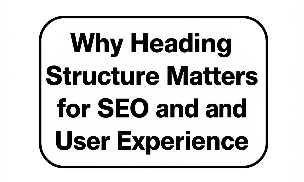 Why Heading Structure Matters for SEO and User Experience