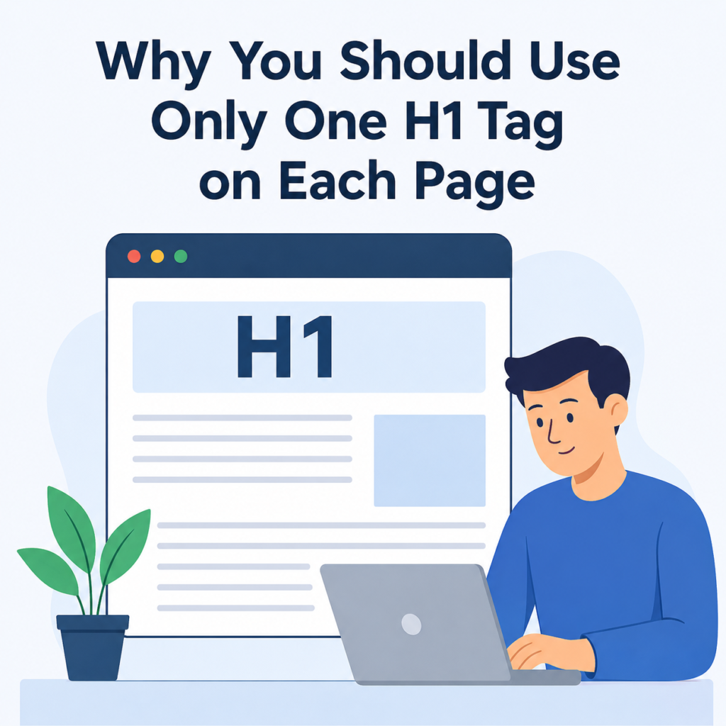 Why You Should Use Only One H1 Tag on Each Page