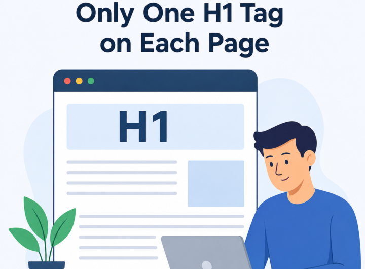 Why You Should Use Only One H1 Tag on Each Page