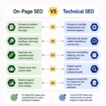 on page vs technical seo