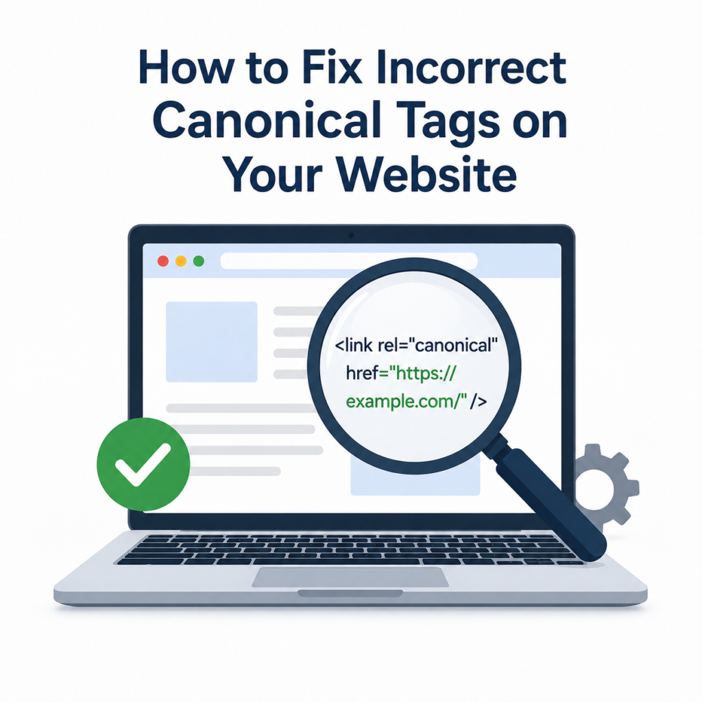 How to Fix Incorrect Canonical Tags on Your Website