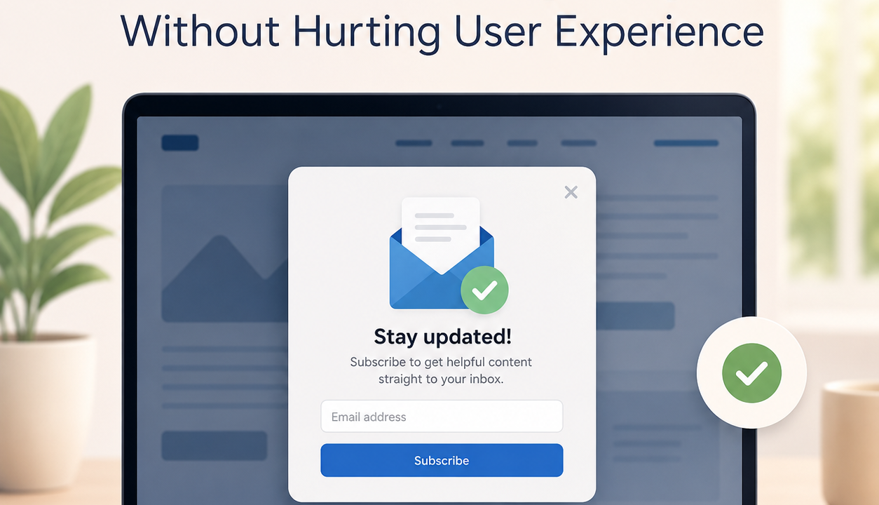 How to Reduce Intrusive Pop-Ups Without Hurting User Experience
