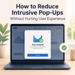 How to Reduce Intrusive Pop-Ups Without Hurting User Experience