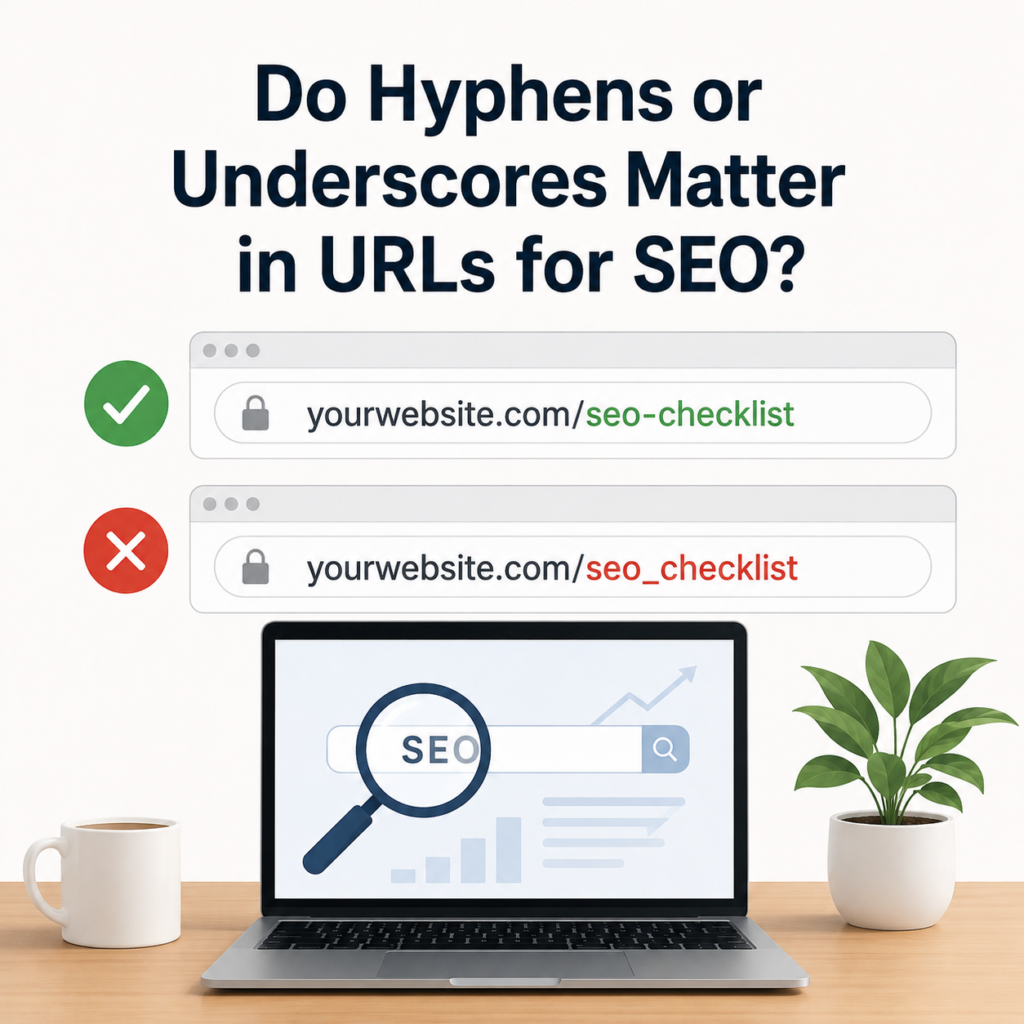 Do Hyphens or Underscores Matter in URLs for SEO?