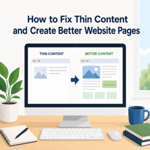 How to Fix Thin Content and Create Better Website Pages