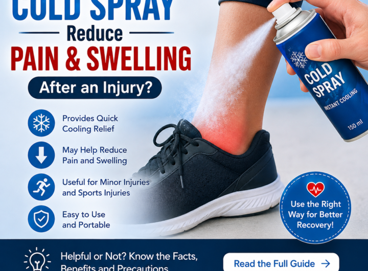 Can Cold Spray Reduce Pain and Swelling After an Injury?